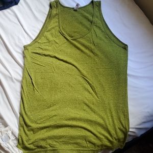 Green tank top